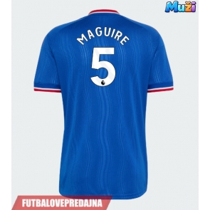 Lacne Muži Futbalové dres Manchester United Harry Maguire #5 2026-27 Krátky Rukáv - Preč